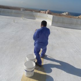 عزل الأسطح بحى الملقا